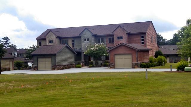 This is the second building we completed. The roof was stripped down to the wood sheathing. New felt paper, drip edge, ice and water shield, shingles, ridge vent, and flashing was installed.