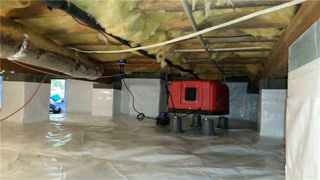 Installing a Dehumidifier in the Crawl Space