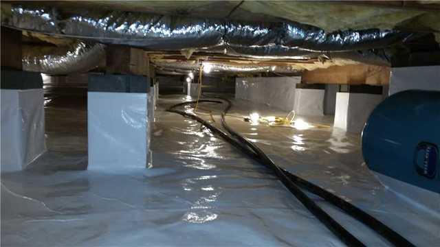 Finished Crawl Space in Showell, MD