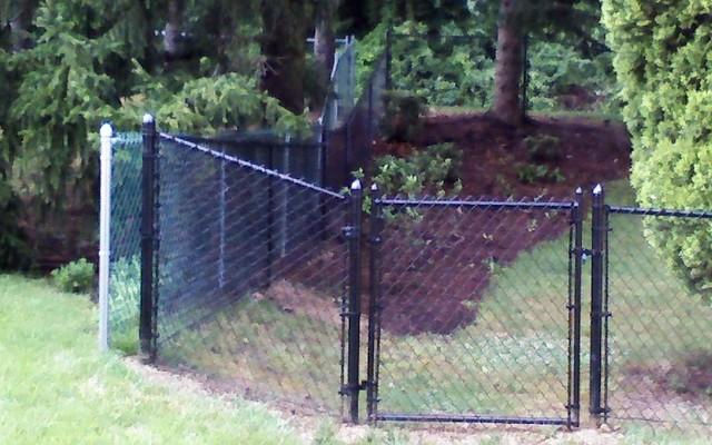 Rochester, PA Chain Fence Install