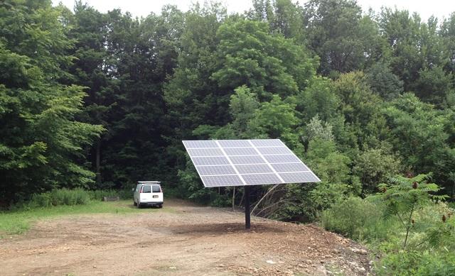 Solar PV 15-Panel Array in Martville, NY