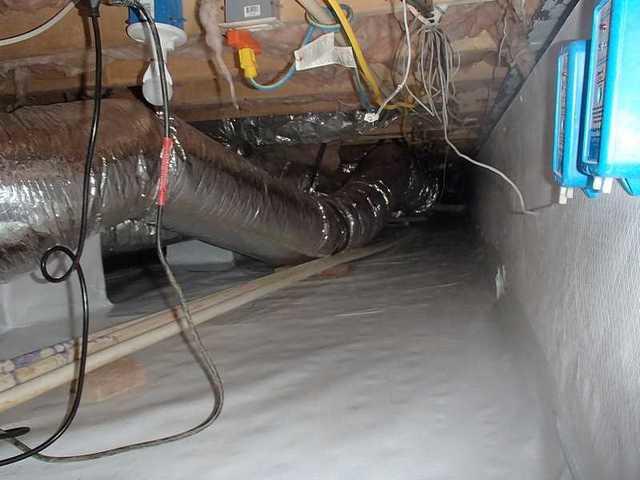 Finishing the Crawl Space with DryZone