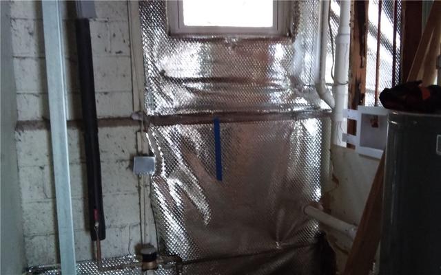 Morris Plains Basement Heat Barrier