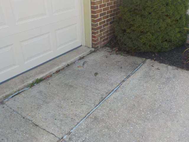 Sinking Concrete in Nanticoke, MD
