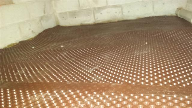 Crawl Space Drainage Mat