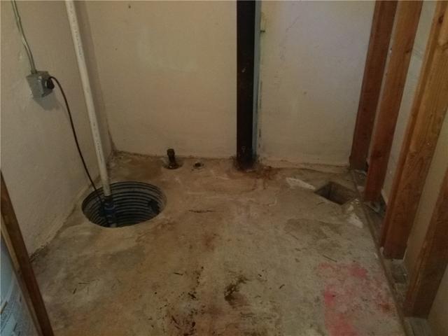 Leaky Wet Spotswood Basement