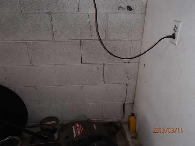Stair step cracking in the walls