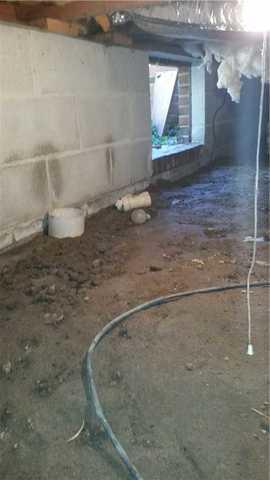 Crawl Space Needs Wall Liners