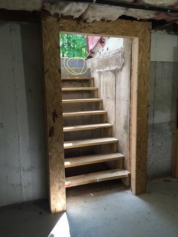 Insulated Basement Door