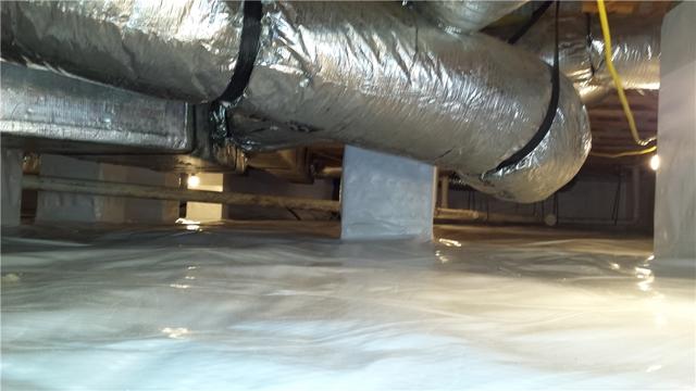 Finished Crawl Space