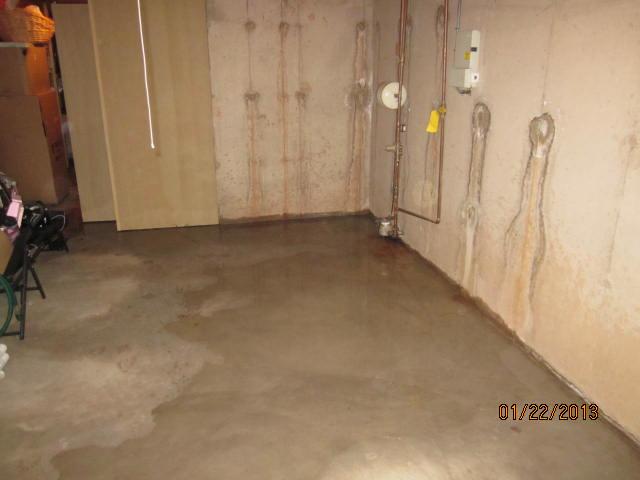 Basement Seepage in Cheshire, CT