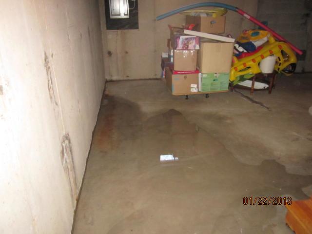 Water Seepage in Cheshire Basement