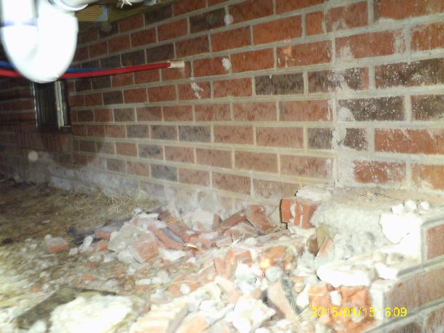 Dirty crawl space