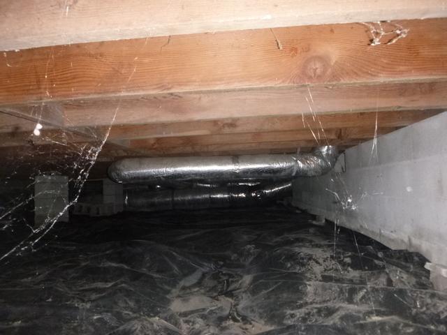 Dirty crawl space