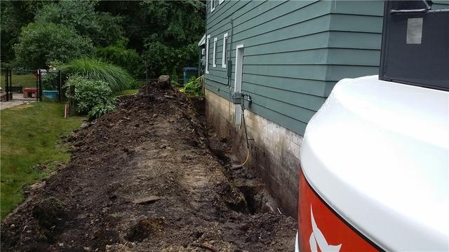 Excavation Around Foundation