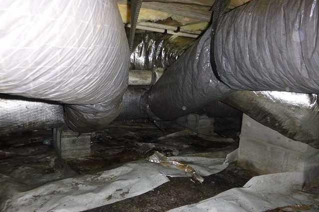 Wet Damp Crawl Spaces