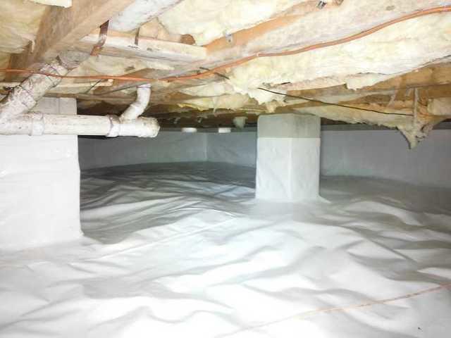 Finished Crawl Space