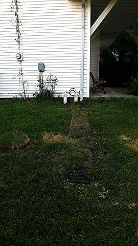 IceGuard and Drainage Line