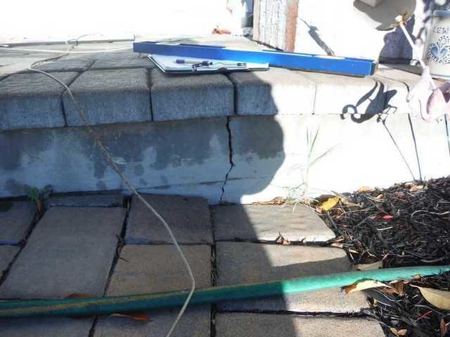 Cracks & Sinking Concrete