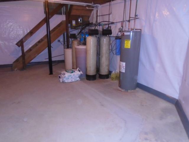 Waterproofed Basement in Stamford