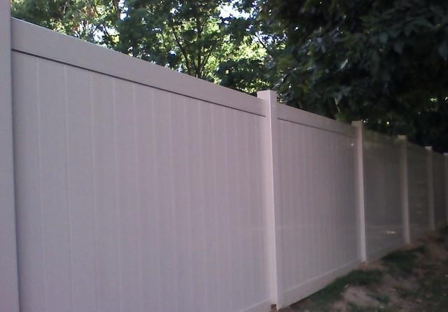 Interior Vinyl Privacy Fence