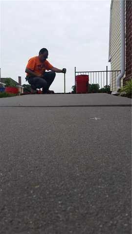 Finished PolyLevel Sidewalk