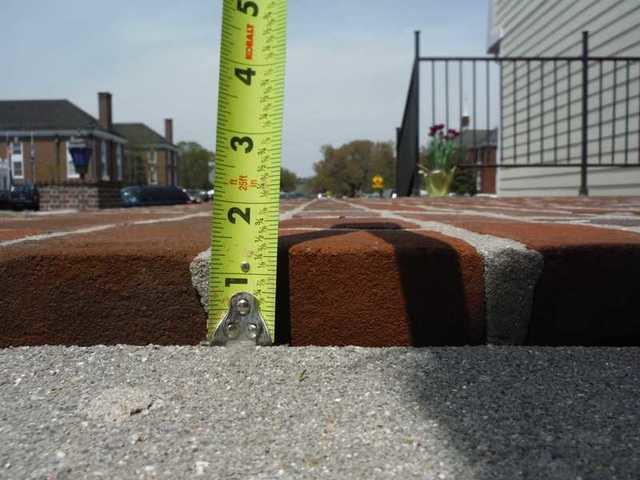 Sinking Concrete Sidewalk in Woolford, MD