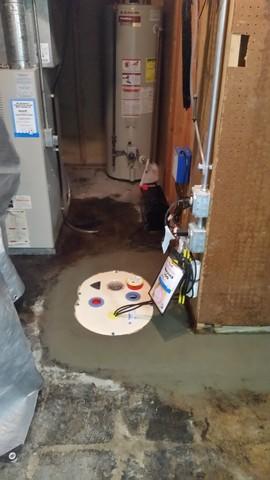 New Sump Pump in Davenport