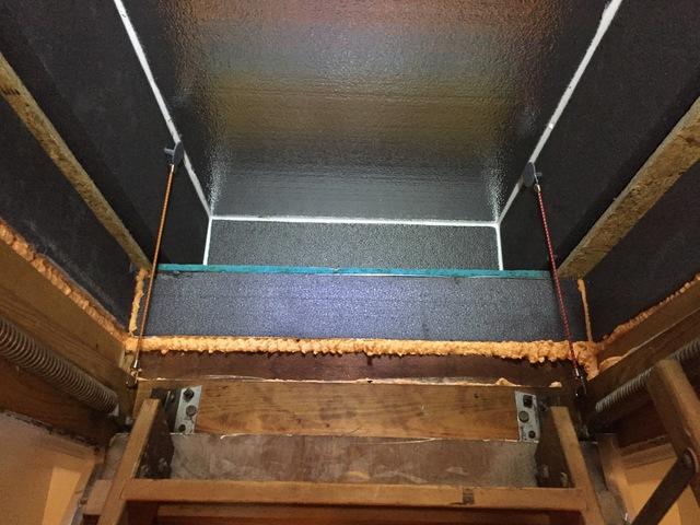 Attic Entry Way in Stratford, CT