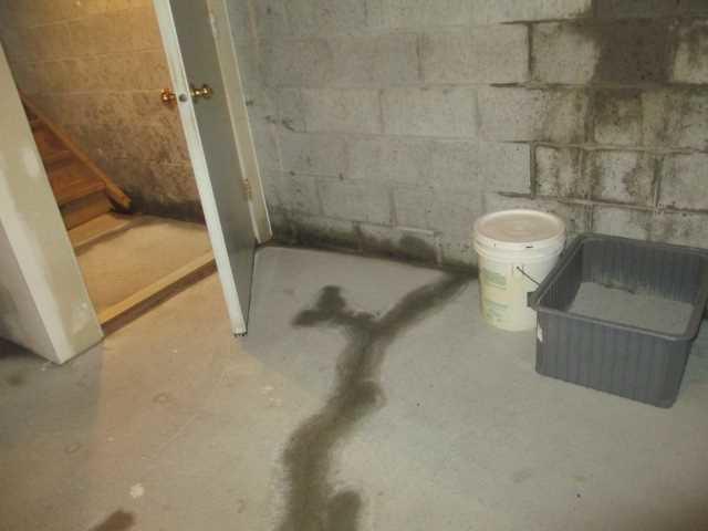 Water Flooding Through Walls and Floor