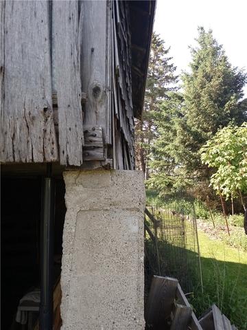 Barn Sits on Shaky Foundation