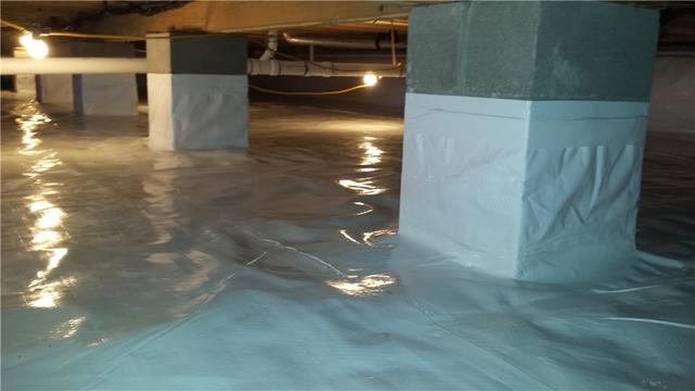 Finished Crawl Space