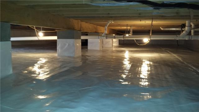 Hello Encapsulated Crawl Space!