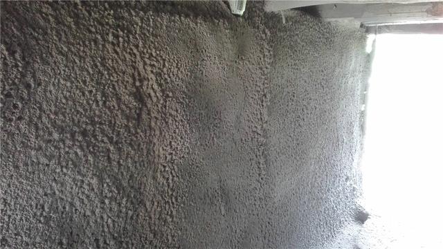 Closeup of Shotcrete