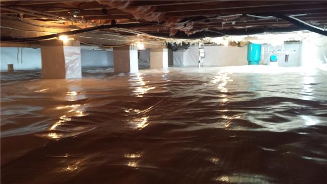 Finished Crawl Space in Vienna, MD