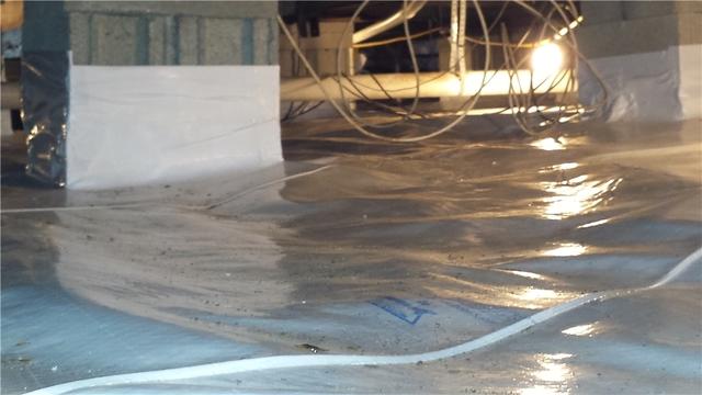Finished Crawl Space