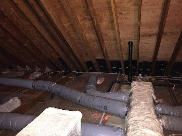 Poorly Insulated Attic in Farmington