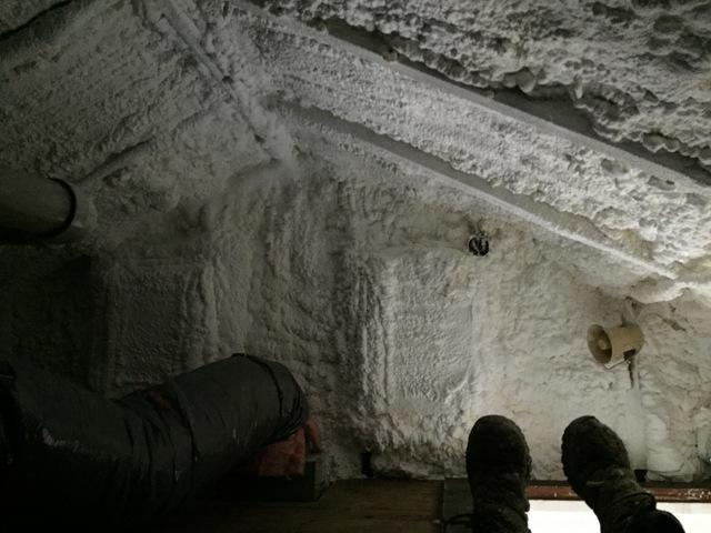 Spray Foam Attic Insulation