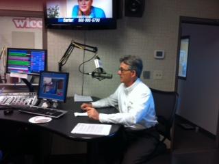 Paul at WICC on the Tony Reno Show