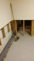 Cleaning Basement Space