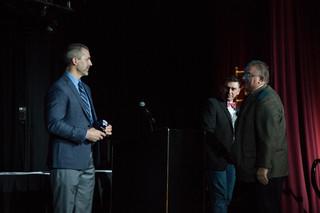 Sales Manager Steve Kistner Accepting the 2016 Employee of the Year Award