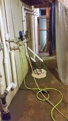 TripleSafe Sump Installed