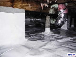 By installing the CleanSpace Crawl Space Encapsulation System we are able to save the homeowner 15-20% on their monthly heating and cooling cost.