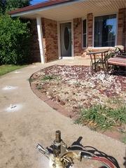 To protect this sidewalk from settling in the future we installed Concrete Protection Systems