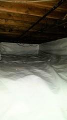 Completed Crawl Space Encapsulation