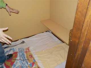 The family had so much water entering their basement they began placing towels down to absorb the water.