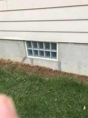 Repaired Cracks Outside