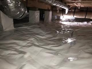 CleanSpace System Fully Encapsulating Crawl Space