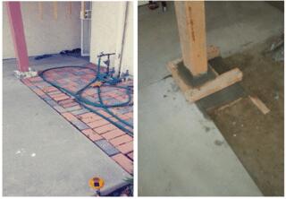 Commercial Post Foundation Support in Walnut, CA