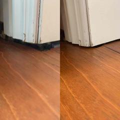 Uneven Floors & Door Gaps in Orange